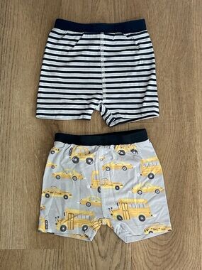 Sweet Bamboo Set of 2 Pairs‎ of Boys Shorts Size 18-24 months